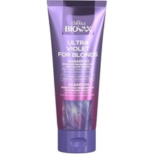 L´Biotica Biovax Ultra Violet For Blonds Šampon pro intenzivní regeneraci a tónování barvy pro blond a šedivé vlasy 200 ml