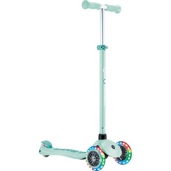 Globber Plus Primo Plus Lights V2 Mint/Dark zelená