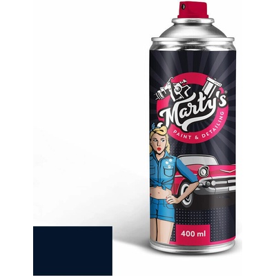 Marty's Autolak ve spreji Volkswagen VW LA5E Maritimblau kvalita autolaku Profesionální (2K) 400ml