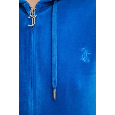 Juicy Couture суичър с цип и качулка дамски памучен ROBERTSON CLASS (JCAP176)