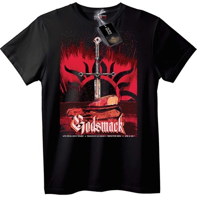NOONEBRAND Тениска Godsmack Концерт - 2XL, White