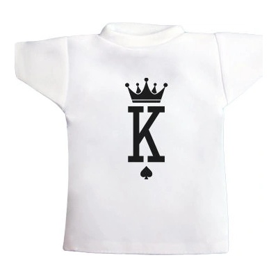 Tričko na láhev K as King