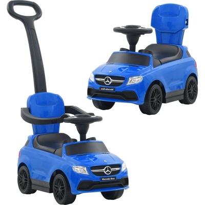 vidaXL 10146 autíčko s vodicí tyčí Mercedes-Benz modré