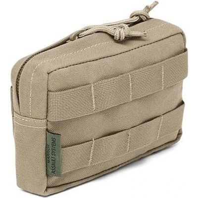 Warrior Assault Systems malá horizontální kapsa na zip coyote