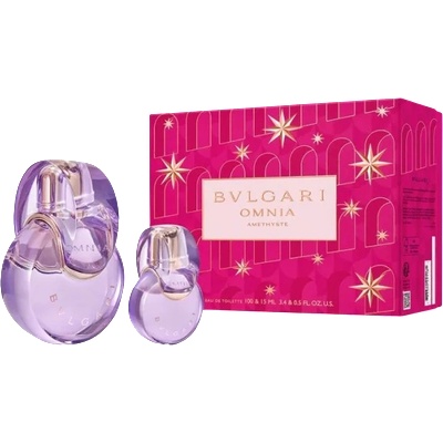 Bvlgari Omnia Amethyste Подаръчен комплект за жени Размер EDT 100 ml + EDT 15 ml