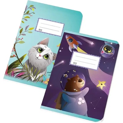 Papírny Brno Zošit 512 A5 10 listovt linajkový