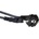 ACT Powercord захранващ кабел с щекер Schuko CEE 7/7 (ъглов) - C5 IEC, 5 м, черен, AK5163 (AK5163)