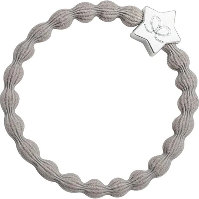 Gumička na vlasy By Eloise London Silver Star barva Cloudy Grey