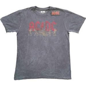 AC/DC Vintage Silhouettes Charcoal Grey M Риза (ACDCSWASH05MC02)