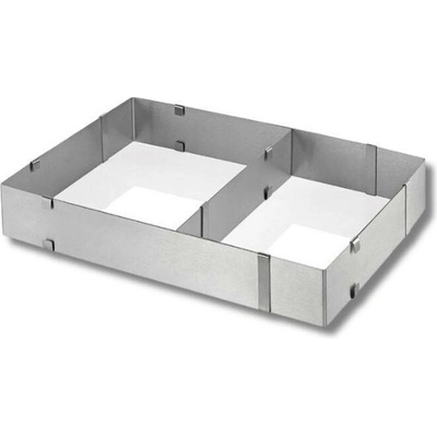 Dortisimo Nastavitelný ráfek čtverec a obdélník 15 - 28 x 25 - 48 cm výška 5 cm