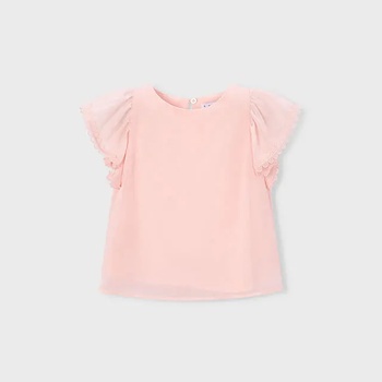 MAYORAL Блуза бархет розов цвят за мини момиче Mayoral