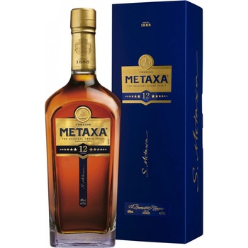 Metaxa 12* 40% 0,7 l (kartón)