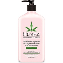 Hempz hydratační tělový krém Grapefruit a Malina 500 ml