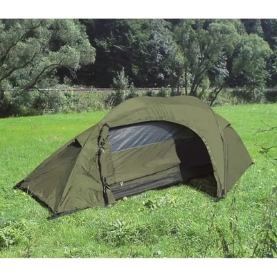 Mil-Tec Палатка Recom за 1 човек, маслиненозелена, 240 x 135 x 85 см (14201001)
