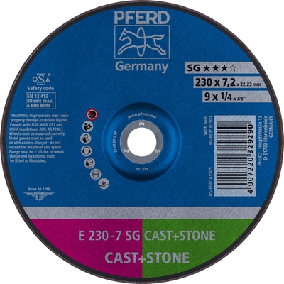 Pferd Brúsny kotúč 230 x 7,2 x 22,23 mm 4007220329290