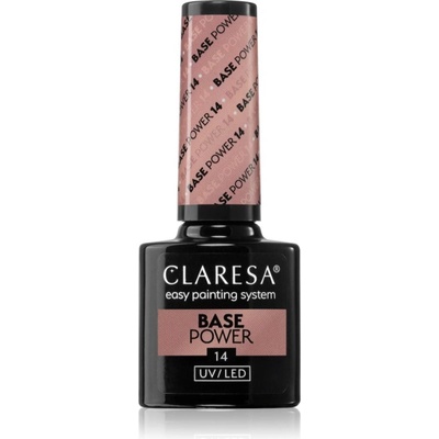 Claresa UV/LED Base Power основен лак за нокти с гел цвят 14 5 гр
