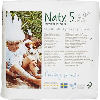 Naty Nature Babycare Junior 11-25 kg 23 ks