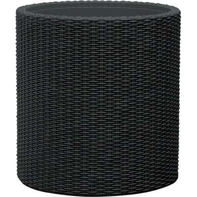 Keter Medium Cylinder M Květináč 36 x 36 cm antracit