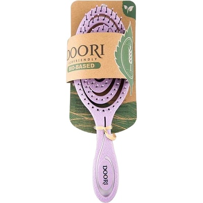 Doori Масажна еко четка за коса Biofriendly, лаванда