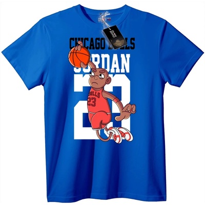 NOONEBRAND Тениска Chicago Bulls Jordan 23 Маймуна - 5XL, White
