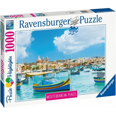 Ravensburger Přístav na Maltě 1000 dílků