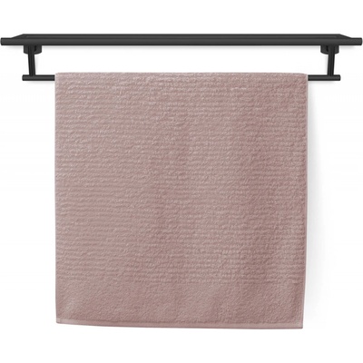 Veba ručník Juvel 3D vlny 70 x 140 cm starorůžová
