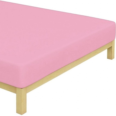 BedTex jersey prostěradlo růžové 90x200