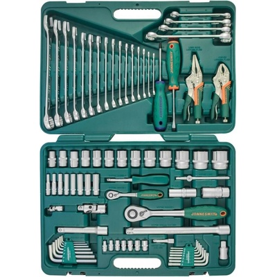 Jonnesway Sada hlavíc 1/4",1/2" 78 dielná 11/1323