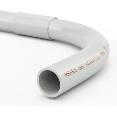 Kouvidis L-съединение за гофрирани и твърди тръби mediflex и medisol Ø16