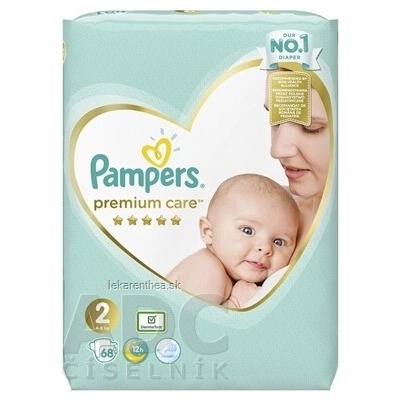 PAMPERS PREMIUM CARE VP 2 1x68 ks
