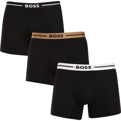 BOSS Комплект от три - мъжки боксерки BOSS черни BOSS | Cheren Mnogotsveten | МЪЖЕ | M