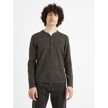 Celio Тъмно сив мъжки пуловер с копчета Celio Чечил Celio | Siv | МЪЖЕ | S