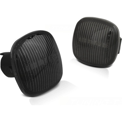 Boční LED dynamické blinkry Škoda Fabia, Octavia, LED, SEQ, černé