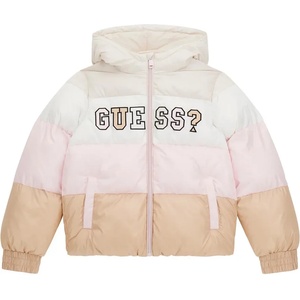 GUESS Спортно есенно яке за момиче в 4 цвята и контрастен надпис Guess
