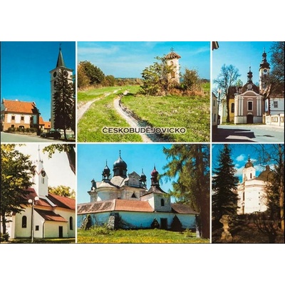 Herbia s.r.o. Pohlednice ČB Českobudějovicko - kostely