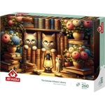 Art Puzzle Пъзел Art Puzzle от 260 части - Библиотека на учените котенца (40269)