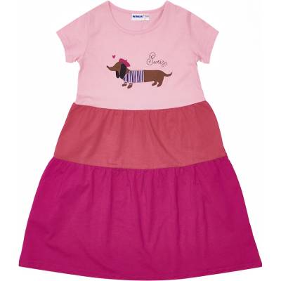 Winkiki dívčí šaty WKG 91366 růžová