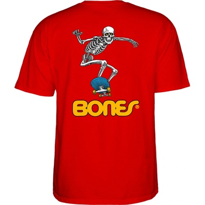 Bones Skate Skeleton 2 Tee Red