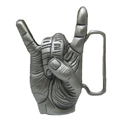 Rock hand přezka na opasek
