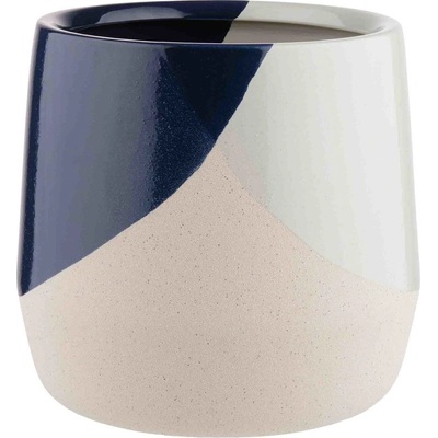 Butlers SKY&SAND Kvetináč 22 cm - tm.modrá