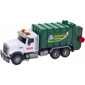 LeanToys Детска играчка Lean Toys - Камион за смет, 30 cm (21437)