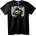NOONEBRAND Тениска Без бира и телевизия - XS, Black