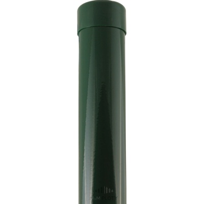 Plotový sloupek zelený, průměr 48 mm, výška 240 cm
