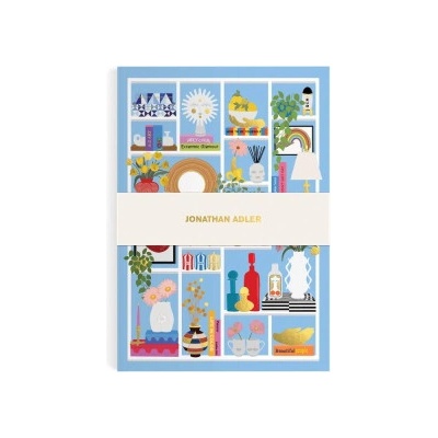 Galison Jonathan Adler Shelfie A5 Softcover Journal | Galison