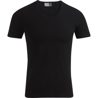Promodoro pánské měkké slim-fit triko na tělo černá
