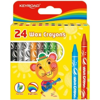 Keyroad Voskové pastely 24 ks