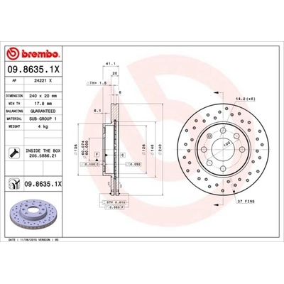 BREMBO 09.8635.1X