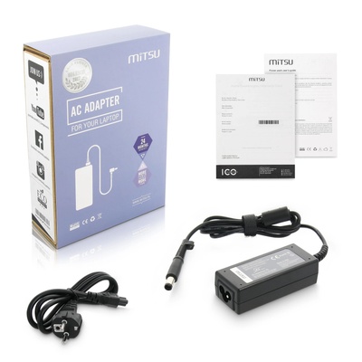 mitsu Зарядно устройство за HP EliteBook series, 19.5V, 2.31А, (4.5x3.0 pin) (5ZM028) (5ZM028)