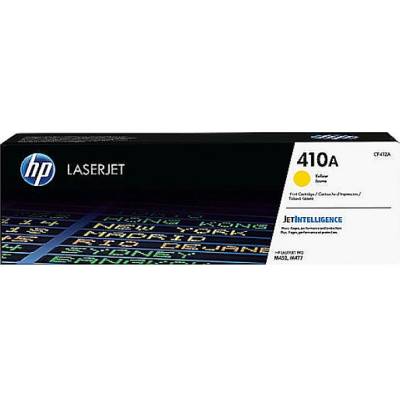 HP 410A Yellow Original LaserJet Cartridge (CF412A) (CF412A)