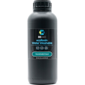 3DJAKE ecoResin Water Washable Transparent Blue - 1.000 г (02-33220721)